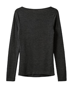 Meisjes longsleeve grijs