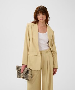 Dames blazer beige