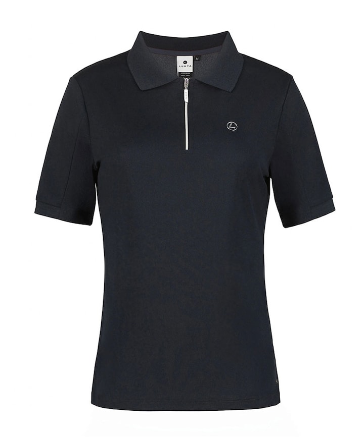 Dames polo blauw