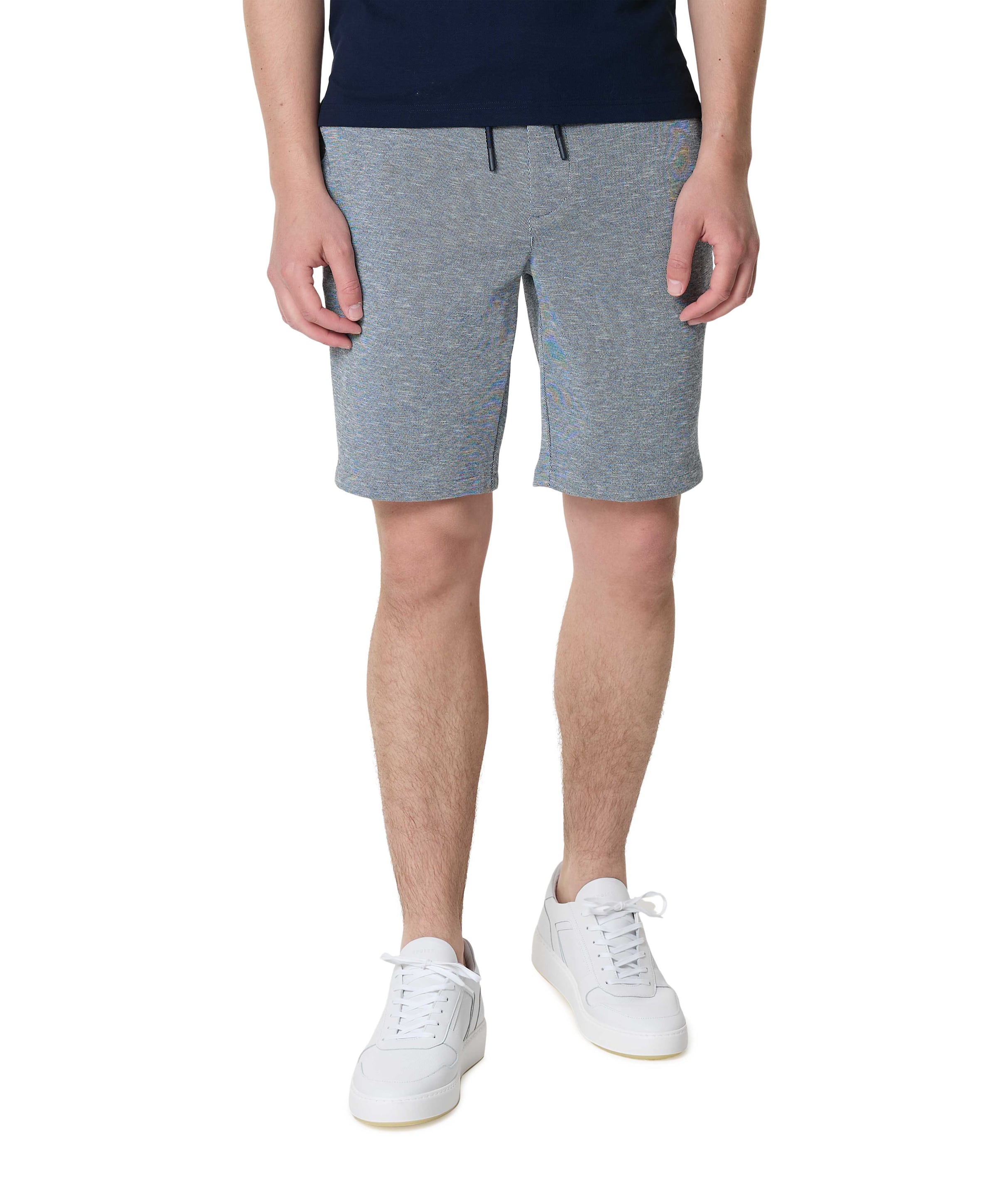 heren korte broek blauw