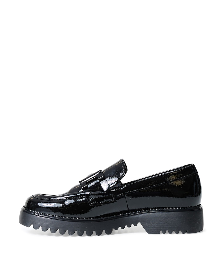 dames loafers zwart