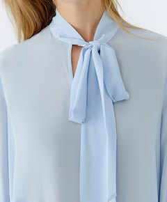 Dames blouse blauw