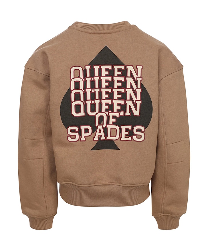 Meisjes sweater beige