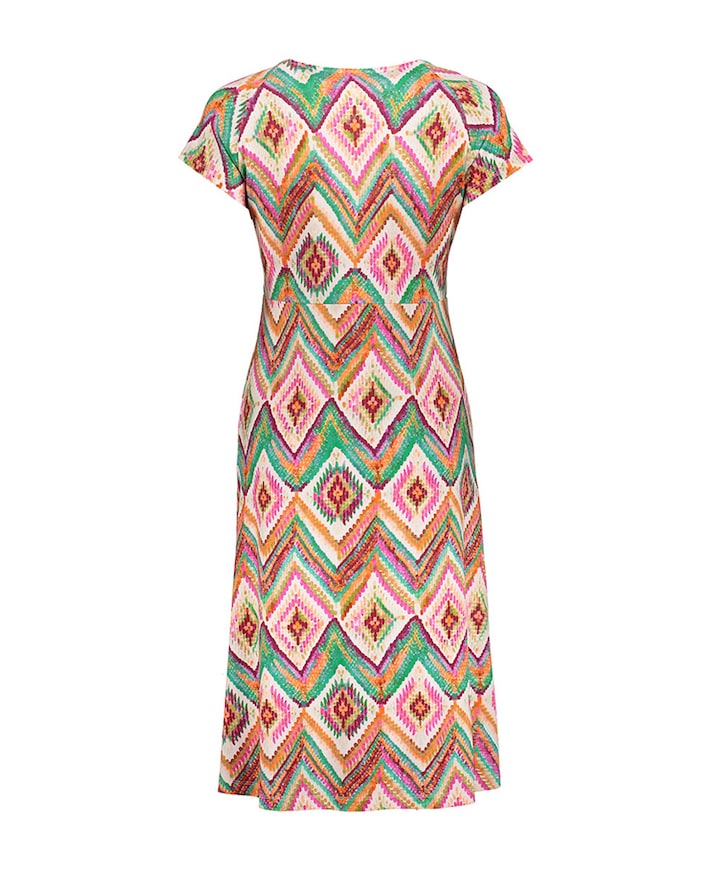 Dames jurk multicolor