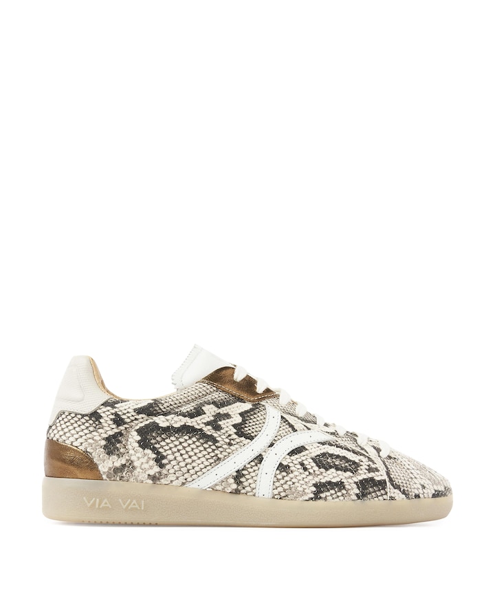Nilla Khloe dames sneakers beige