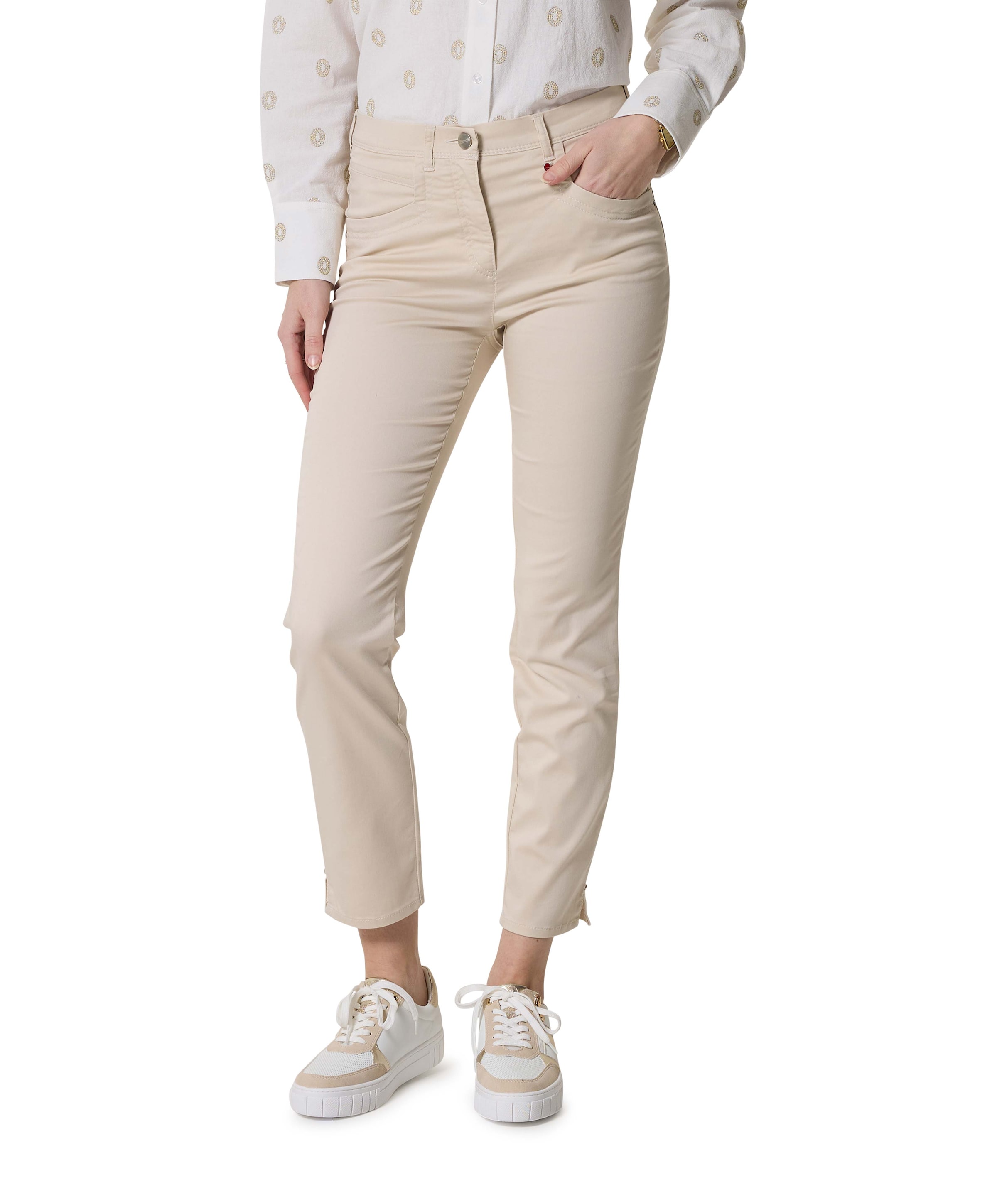 Meine beste Freundin 7/8 dames broek beige