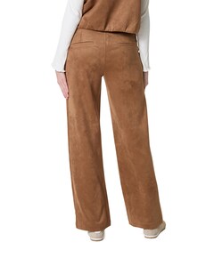 FQDUVA-PANTS dames broek bruin