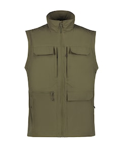 Heren bodywarmer groen