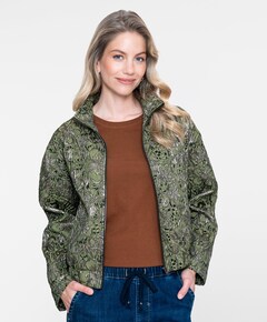 Dames jas groen
