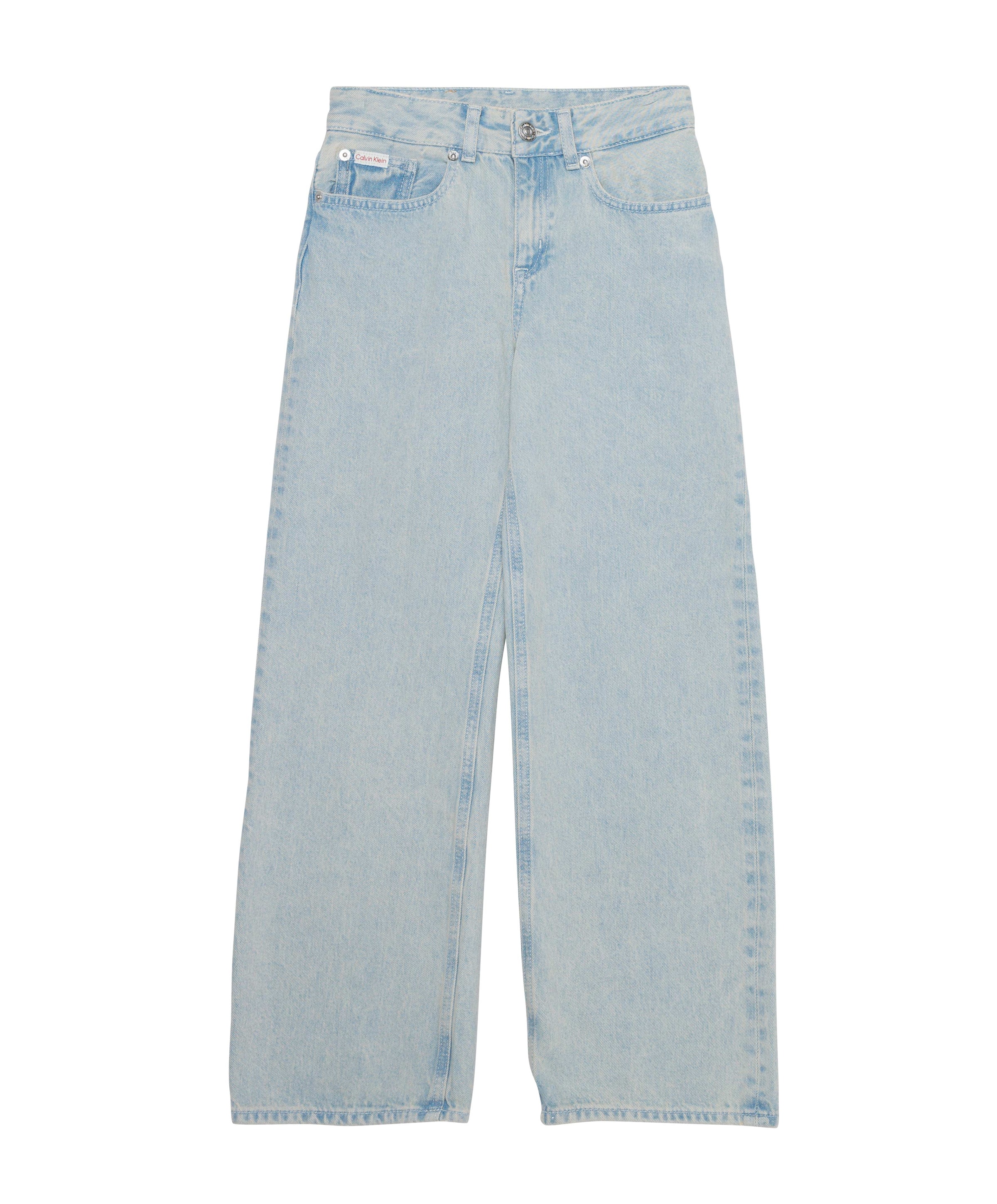 HR WIDE LEG DANTE WASH meisjes jeans blauw