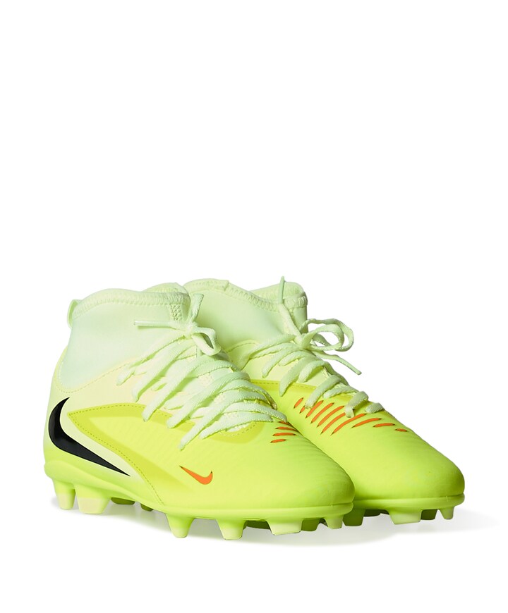 Jr Phantom 6 High Club Fg/mg jongens voetbalschoenen geel