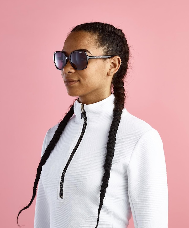 Zonnebril uniseks zwart