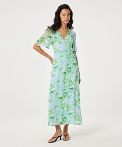 Dames jurk blauw