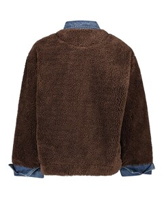 Dames vest bruin