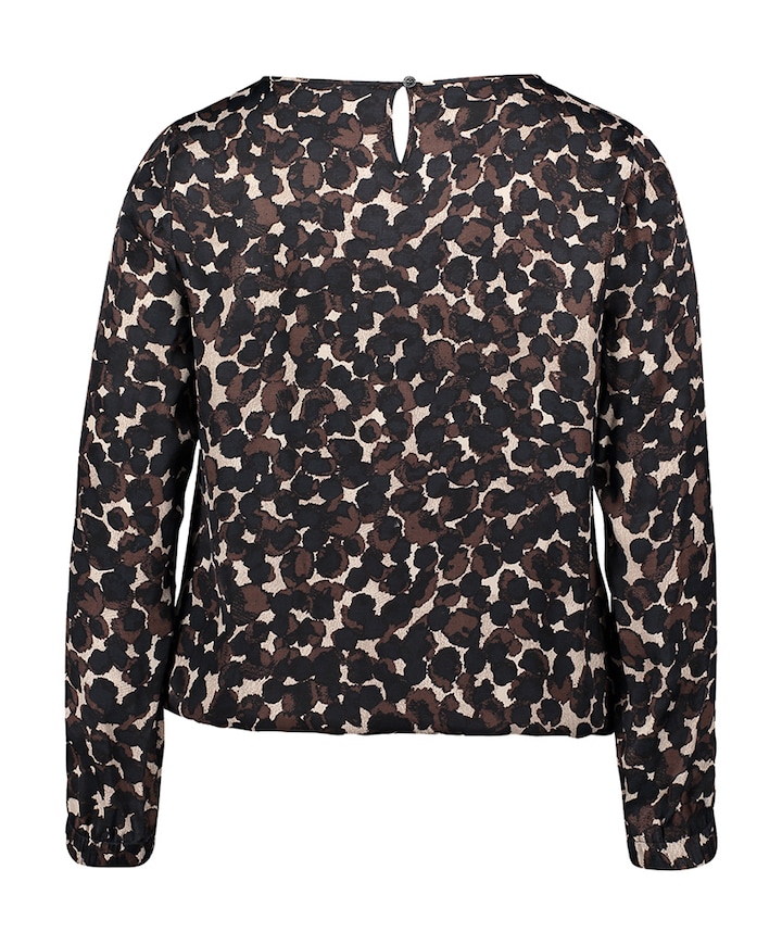 Dames blouse bruin
