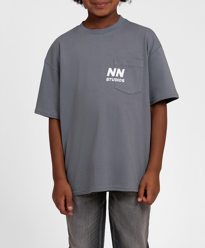 Jongens T-shirt grijs