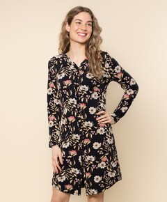 Dames nachthemd zwart