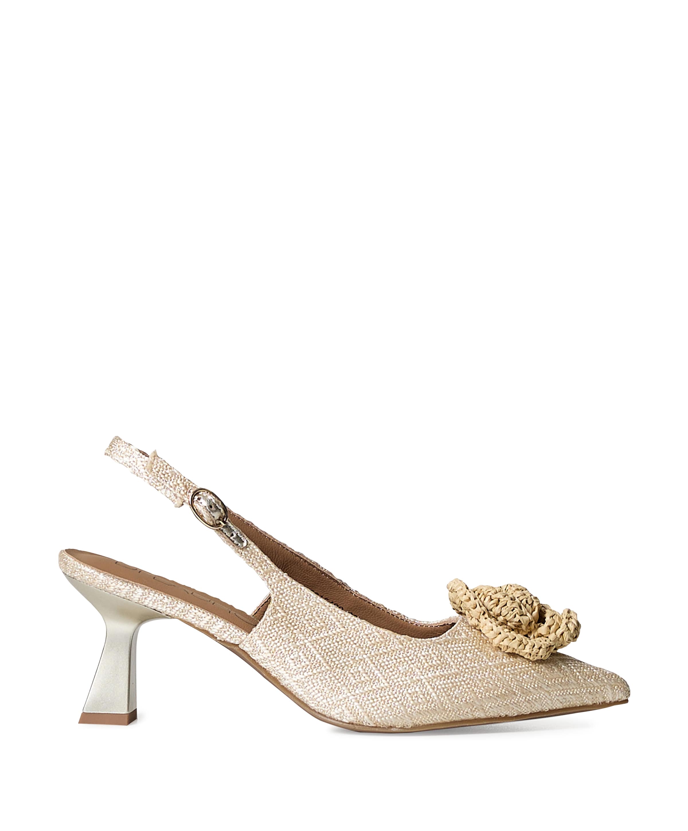 Denise dames slingbacks beige