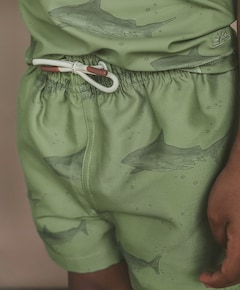 Jongens zwemshort groen