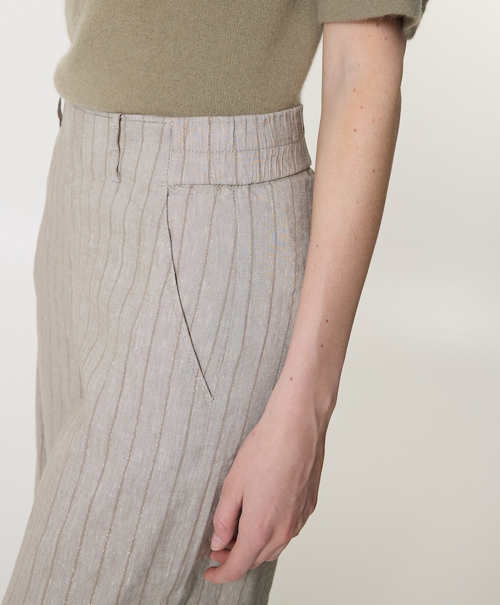 Mara Wide Leg dames broek groen