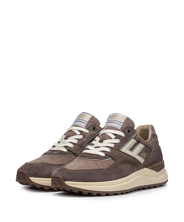 heren sneakers bruin