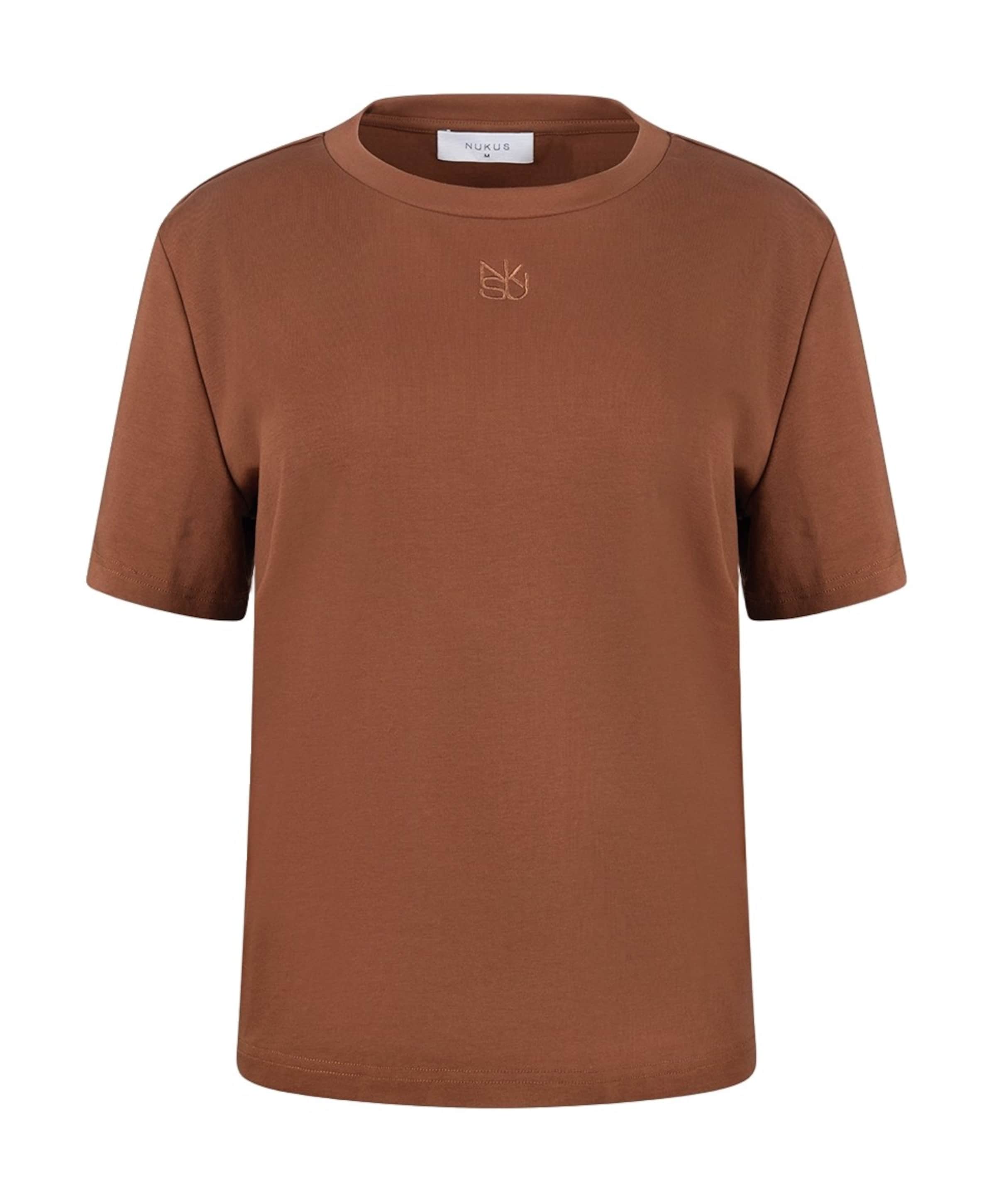 Dames T-shirt bruin
