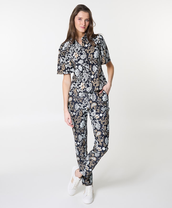 HVSSadie dames broek blauw