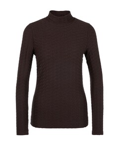 Dames top bruin