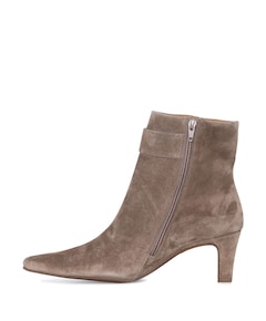 dames enkellaarzen beige