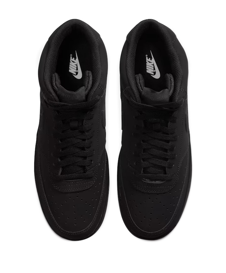 Nike Court Vision Mid Men's Shoes heren sneakers zwart