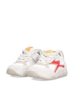 Cleo Chunky jongens sneakers ecru