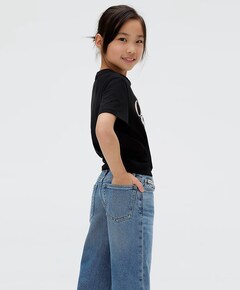 HR WIDE LEG AUTHENTIC BLUE DENIM jeans blauw