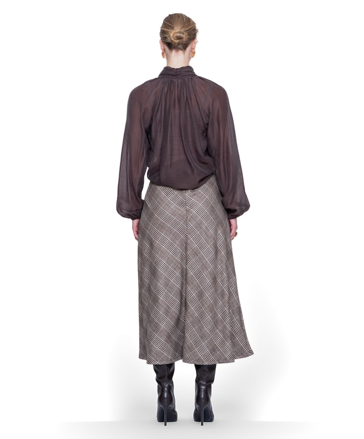 skirt dames korte broek bruin
