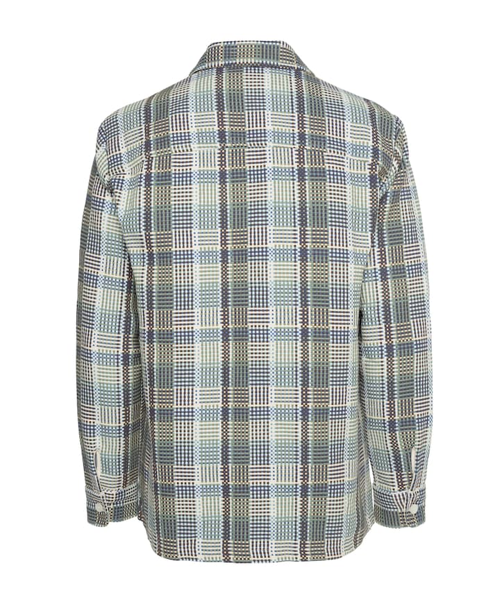Heren overshirt groen