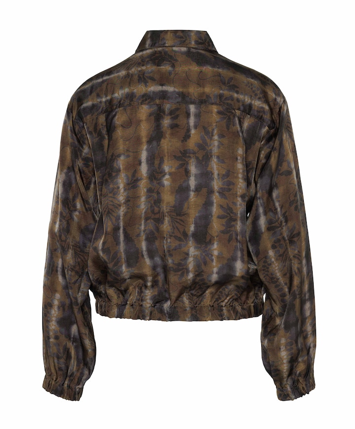 Dames blouse bruin