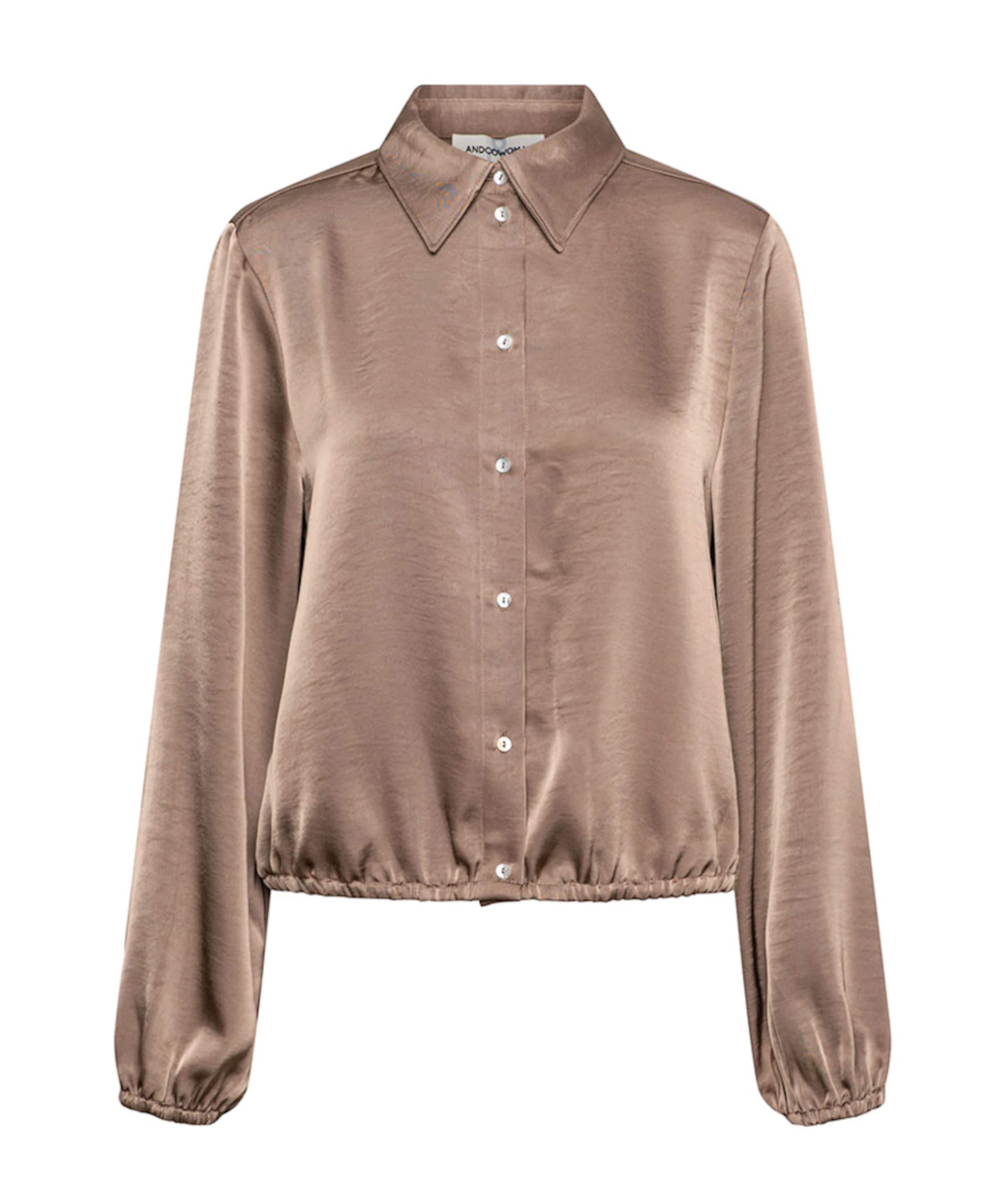 Dames blouse beige