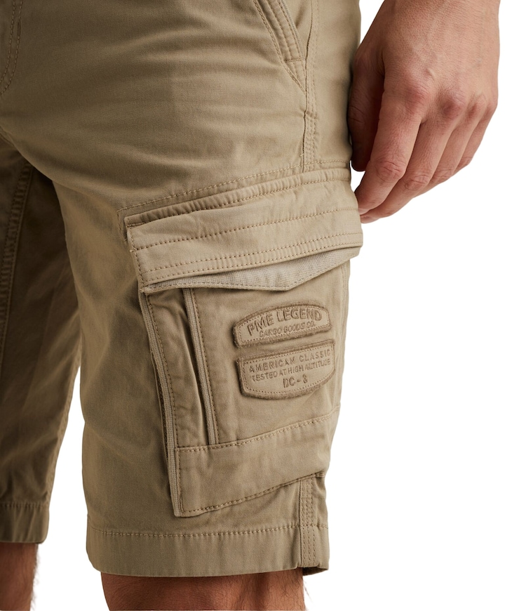 ROTOR SHORTS BROKEN TWILL heren korte broek beige