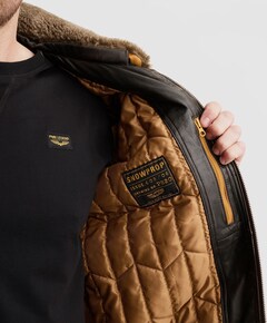 Heren jas bruin
