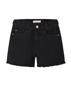 NKFROSE HW MOM  DNM 8222-YA meisjes korte broek zwart
