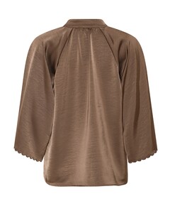 Dames blouse bruin