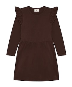 Meisjes jurk bruin