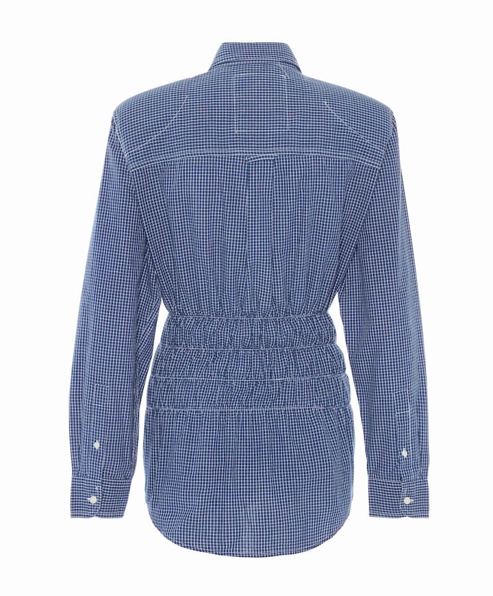 Blouse blauw