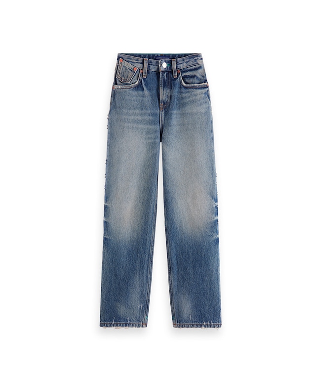 The Fling super loose Favouri jeans blauw