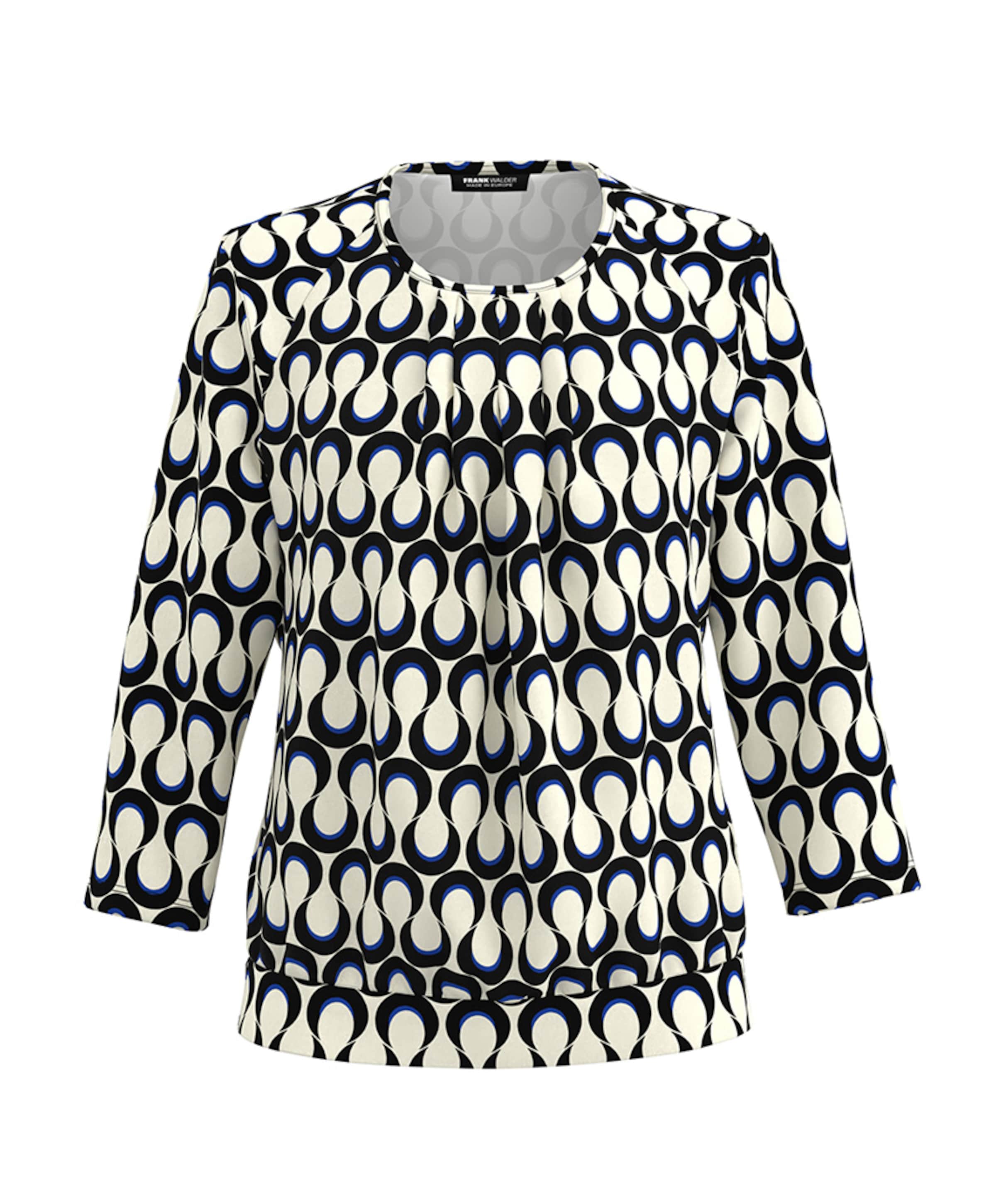 Dames longsleeve blauw