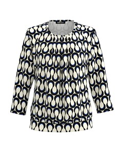 Dames longsleeve blauw