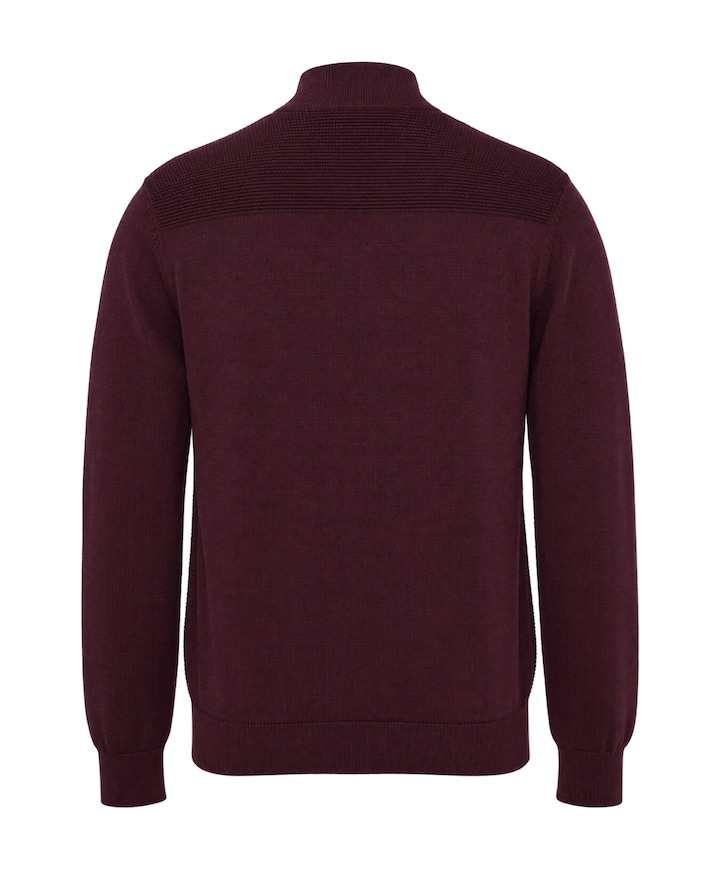 Heren vest bordeaux