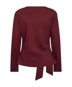 Dames longsleeve bordeaux