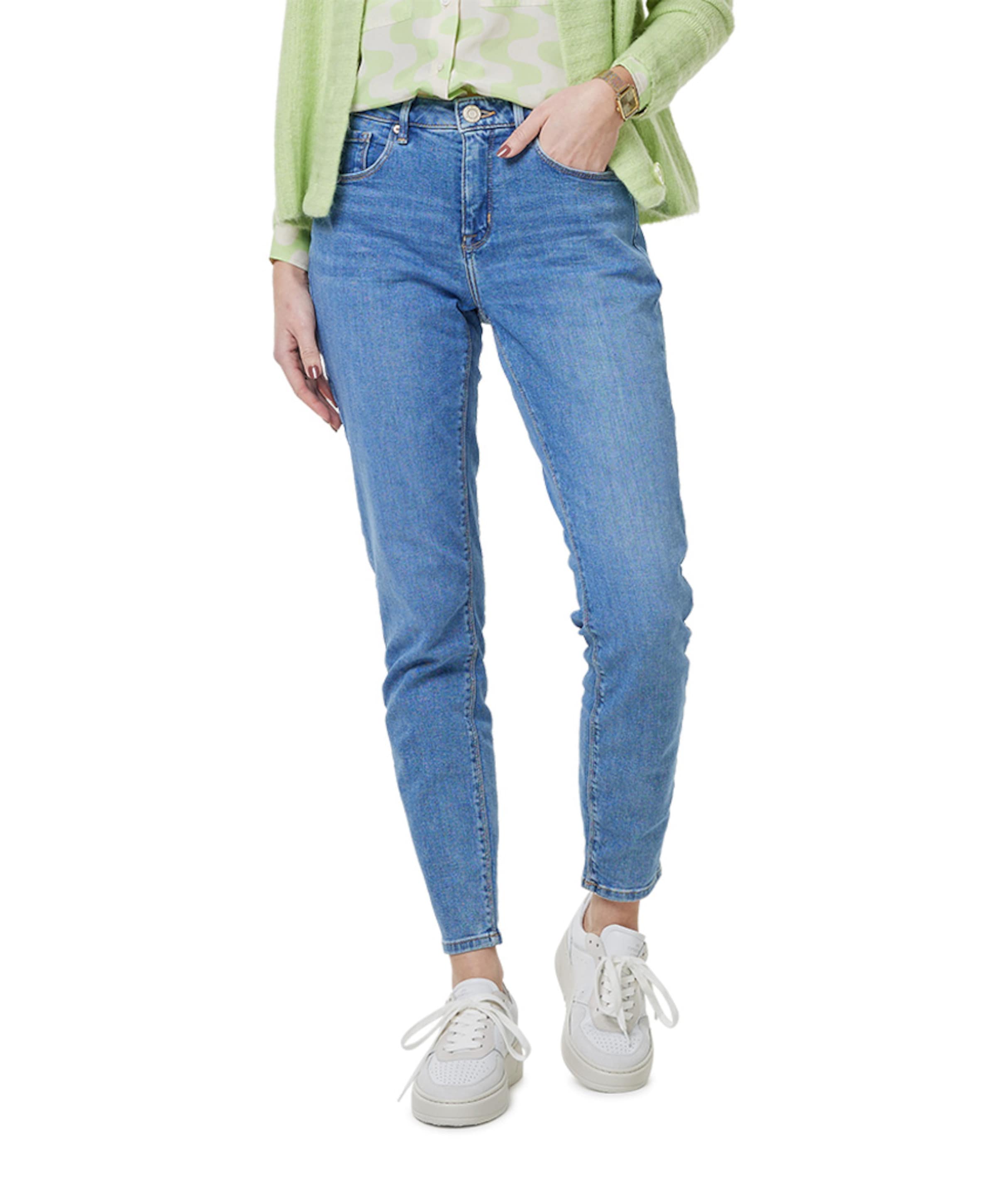 Elma ocean blue dames jeans blauw