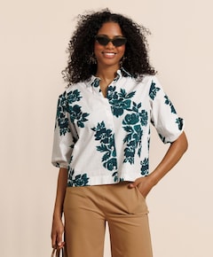 Dames blouse ecru