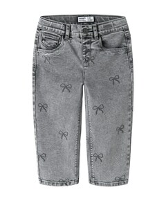 NMFBELLA MOM SHAPED JEANS 3555-ON F meisjes jeans grijs